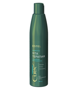 Hair Shampoo for dry, Impoverished and Damaged Hair CUREX THERAPY