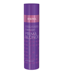 Silvery Shampoo for Cold Blond Shades PRIMA BLONDE