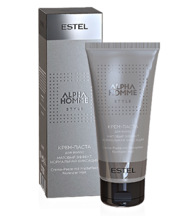 Hair Styling Cream Paste ALPHA HOMME
