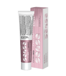 Semi-Permanent Hair Color Cream DE LUXE SENSE EXTRA RED