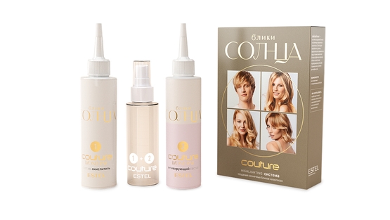 HIGHLIGHTING-система создания солнечных бликов на волосах BLOND BAR ESTEL HAUTE COUTURE