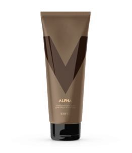 Очищающий гель для лица и бороды ESTEL ALPHA